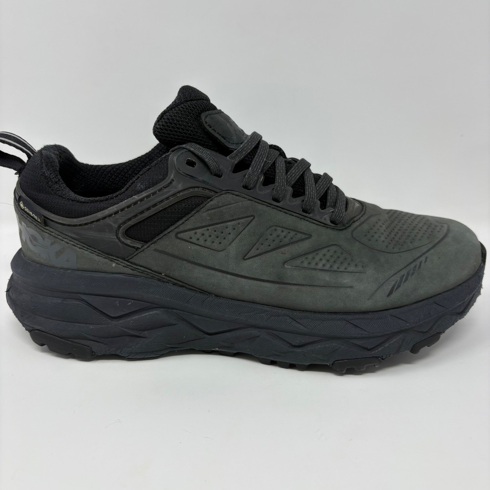 Hoka Challenger Low Gore-Tex Mens Size 7 Black Trail Running Shoes (1106517 BLK)